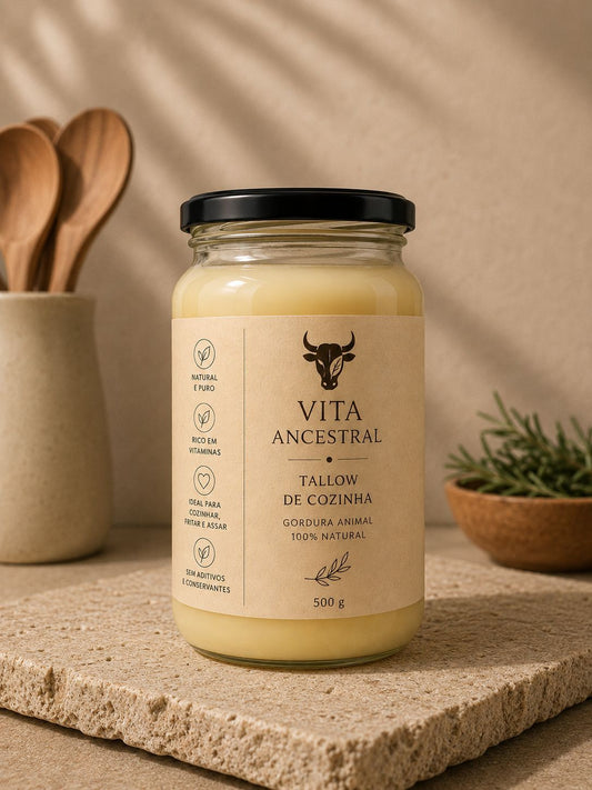 Tallow Bovino 100% Grass-Fed 600g